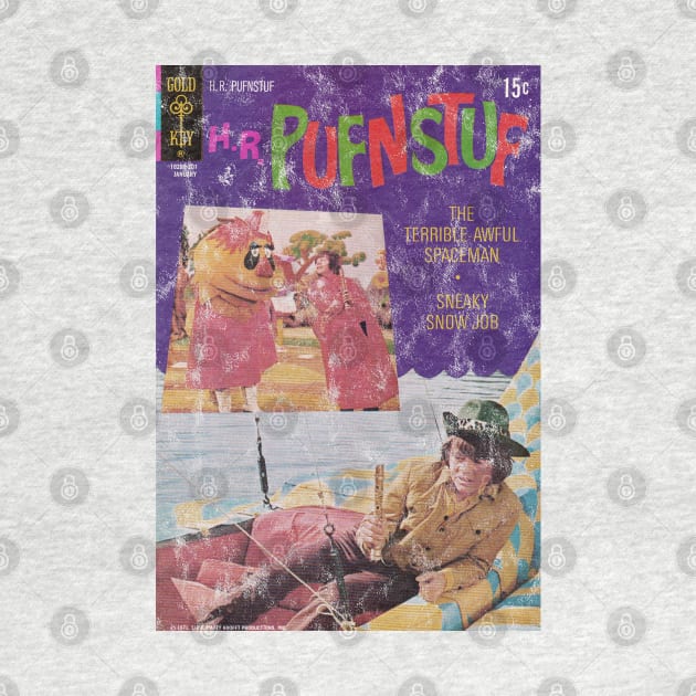 H R Pufnstuf Comic Book Cover by offsetvinylfilm